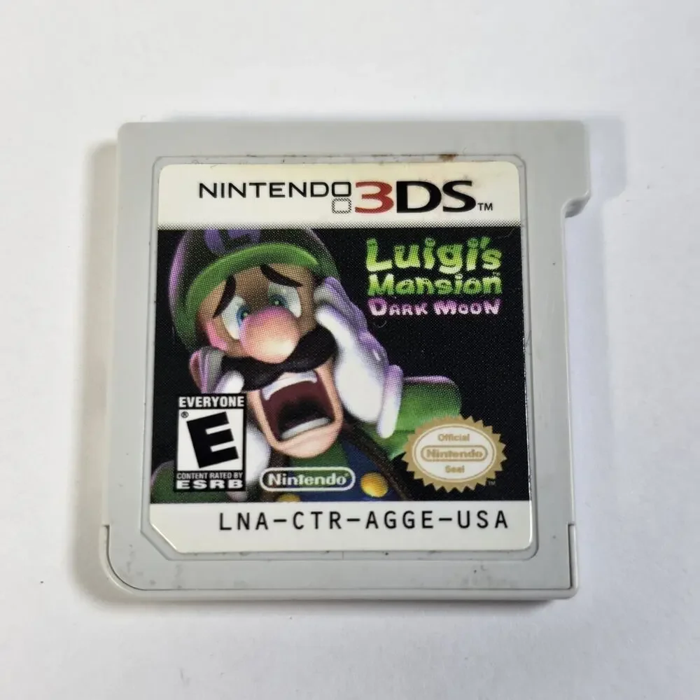 Luigi's Mansion Dark Moon Nintendo 3DS 2013 Cartridge Only Authentic USA
